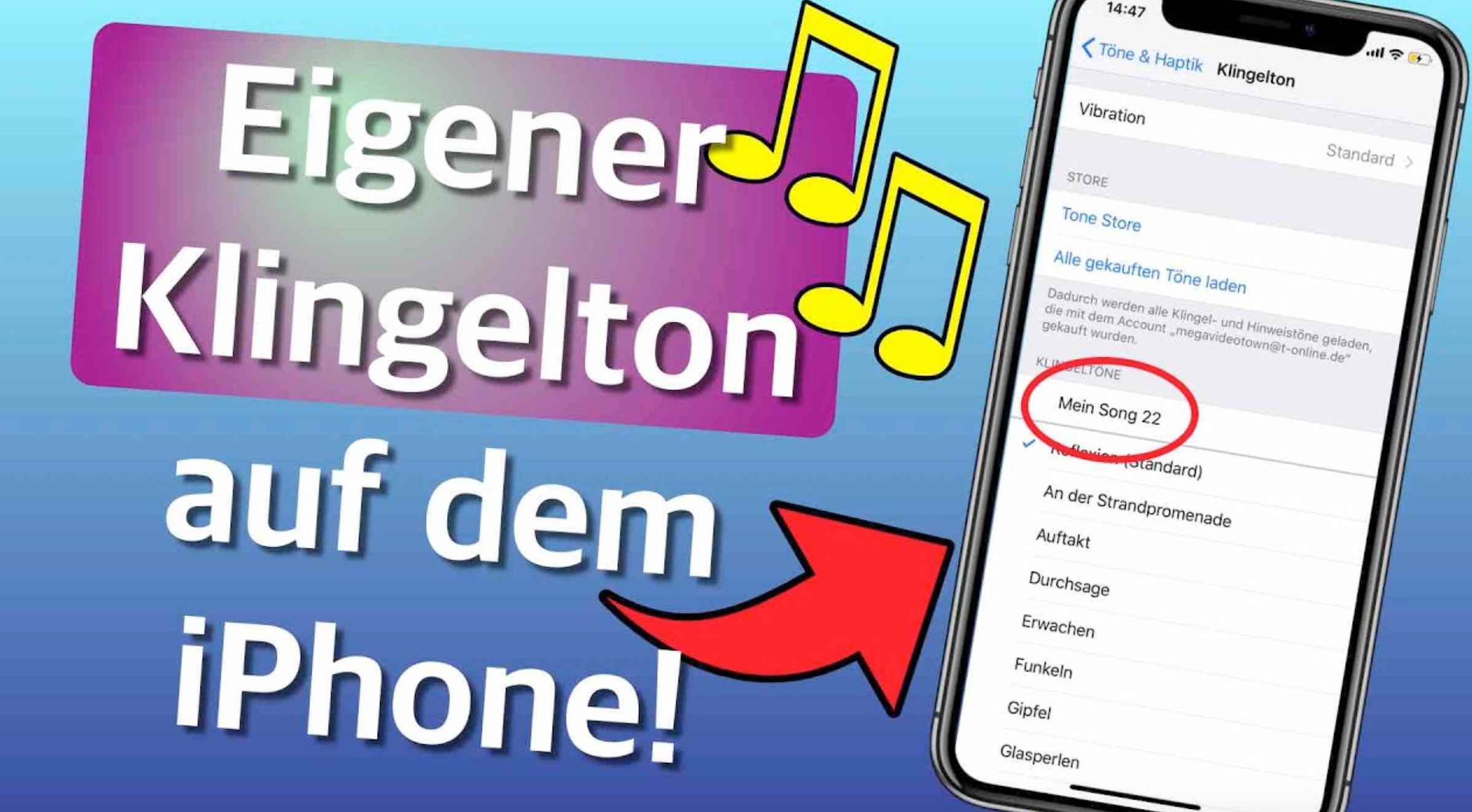 Kostenlose iPhone Klingeltöne herunterladen und installieren